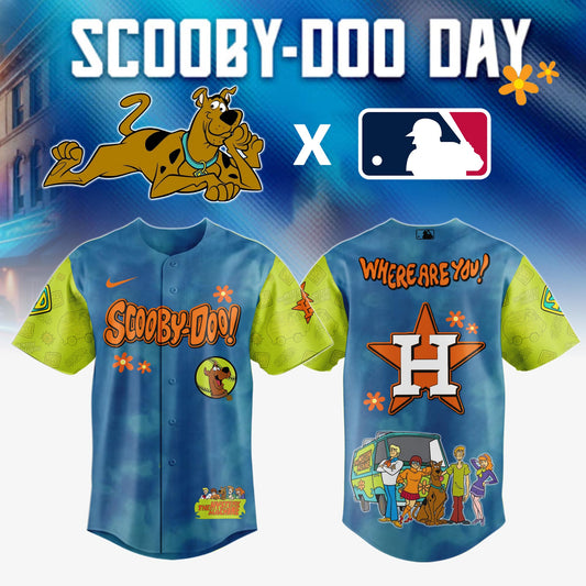 Houston Astros MLB x Scooby Doo Jersey 02 Editions Limited | ZJ37