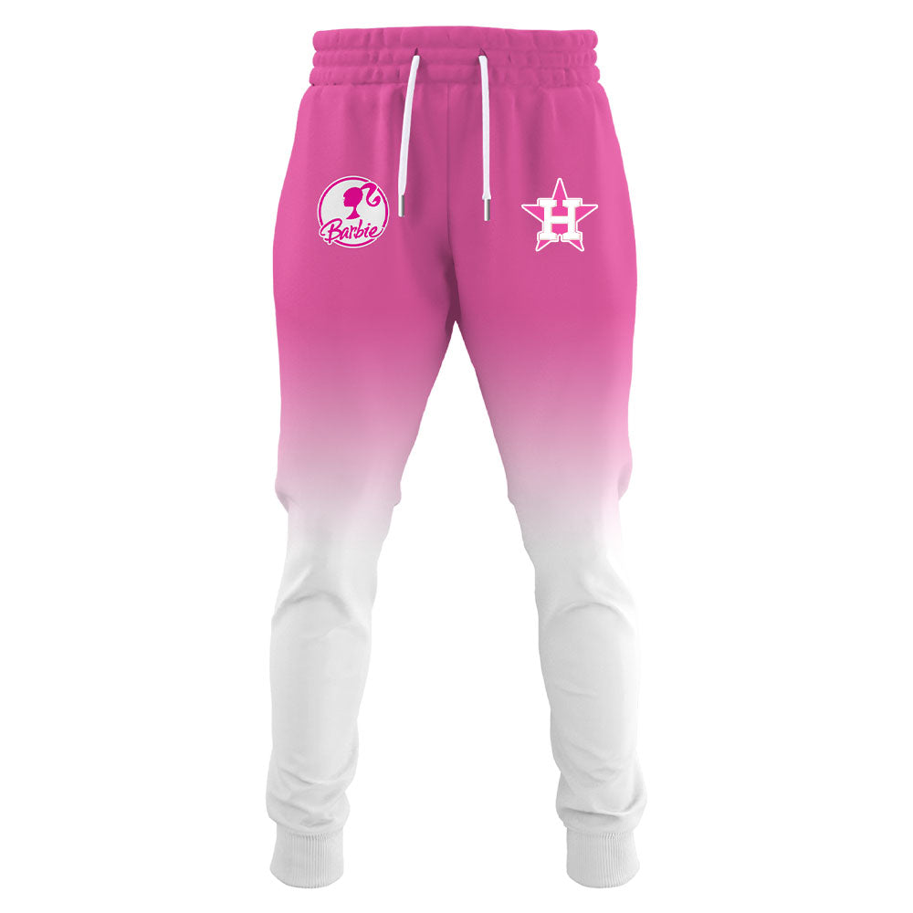 Houston Astros MLB x Barbie Night Game Limited Edition Hoodie 2025 | AB91