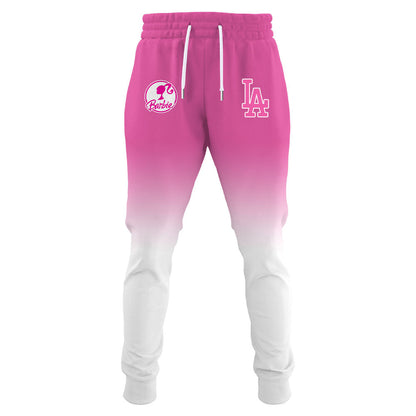 .    Los Angeles Dodgers MLB x Barbie Night Game Limited Edition Hoodie 2025