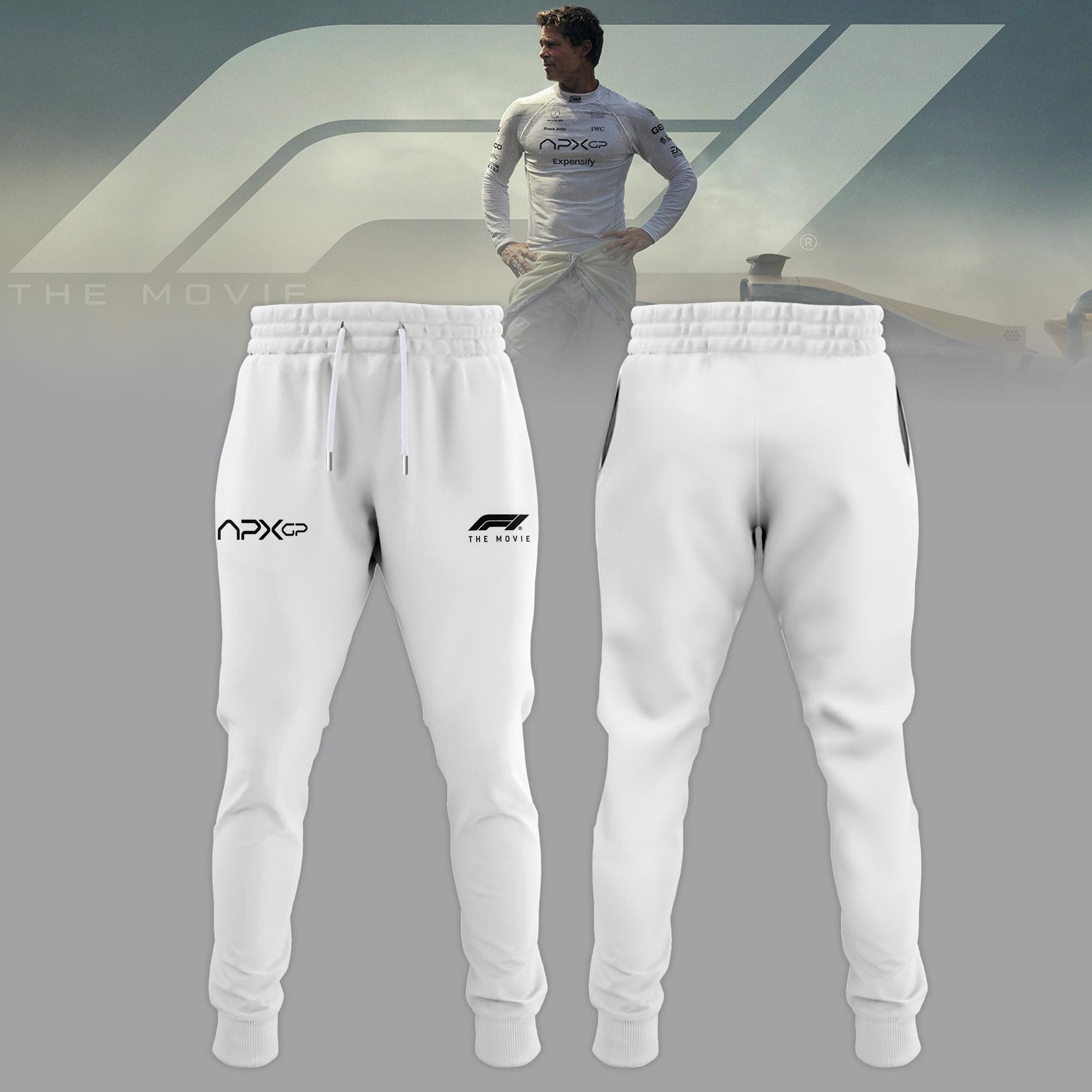 F1 The Movie 2025 APXGP “Brad Pitt” Hoodie