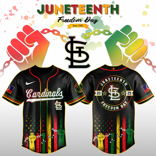 St.Louis Cardinals MLB X Juneteenth Day Jersey Edition Jersey 2025 | NJ65