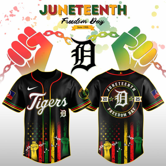 Detroit Tigers MLB X Juneteenth Day Jersey Edition Jersey 2025 | SO90