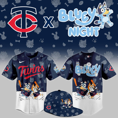 Minnesota Twins 2025 Bluey Night Event Limited Jersey | UU16