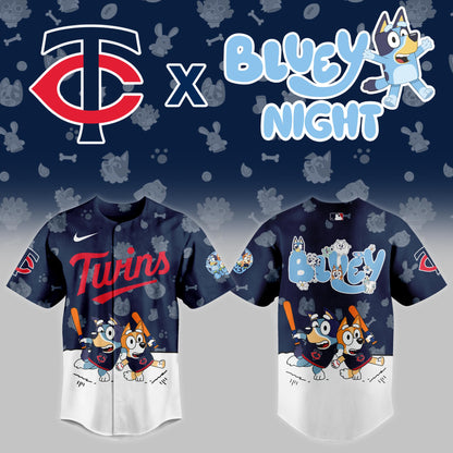 Minnesota Twins 2025 Bluey Night Event Limited Jersey | UU16