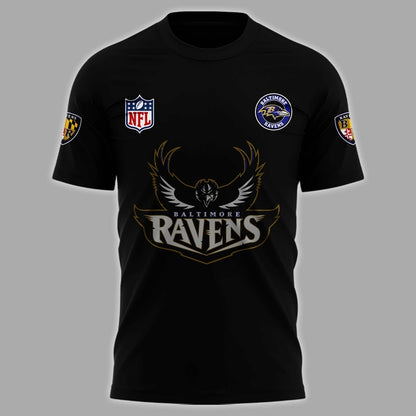 Baltimore Ravens 30th Season Virtual Limited T-shirt