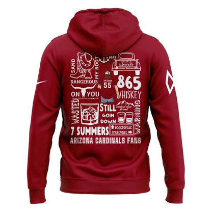 Exclusive Versions Morgan Wallen x Arizona Cardinals Hoodie 2025