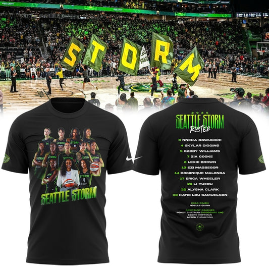 Introducing... Your 2025 Seattle Storm New T-Shirt