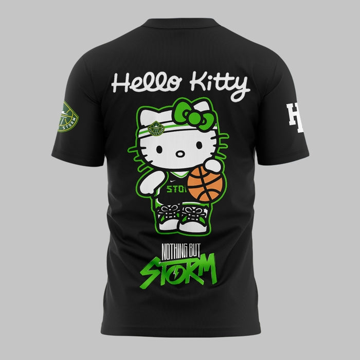 Special Edition Seattle Storm x Hello Kitty Basketball T-Shirt 2025
