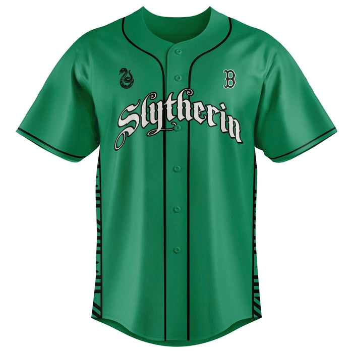 Red Sox x Slytherin Custom Name House Jersey - Special Edition