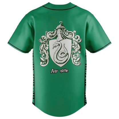 Red Sox x Slytherin Custom Name House Jersey - Special Edition