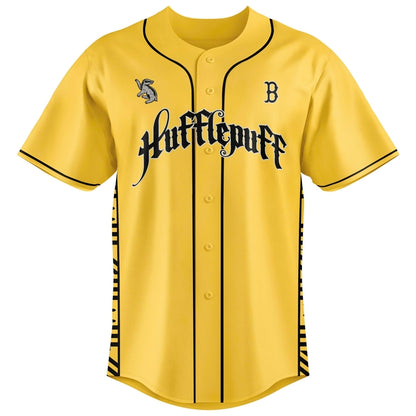 Red Sox x Hufflepuff House Custom Name Jersey - Special Edition