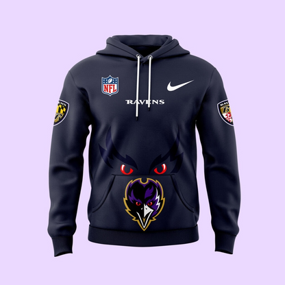 Ravens to Celebrate 30th NFL Season in 2025 V7 Hoodie DDT CTND