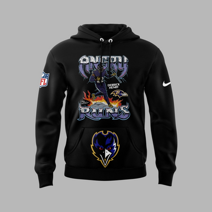 Ravens to Celebrate 30th NFL Season in 2025 V9 Hoodie DDT CTND