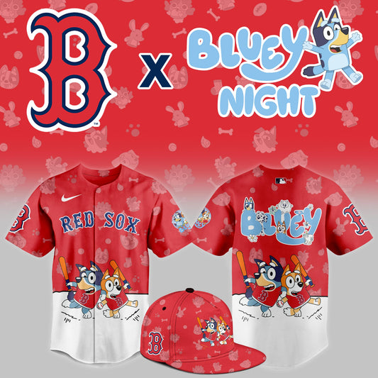 Boston Red Sox 2025 Bluey Night Limited Jersey | NY55