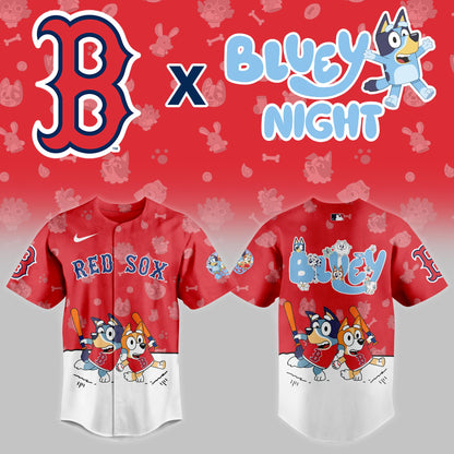 Boston Red Sox 2025 Bluey Night Limited Jersey | NY55