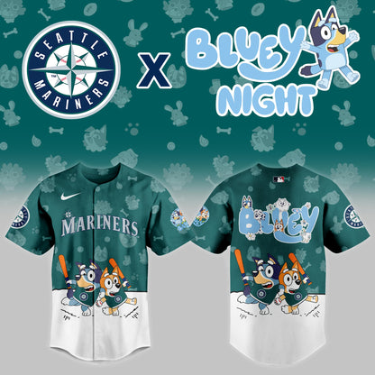 Seattle Mariners 2025 Bluey Theme Night Limited Jersey | FJ11
