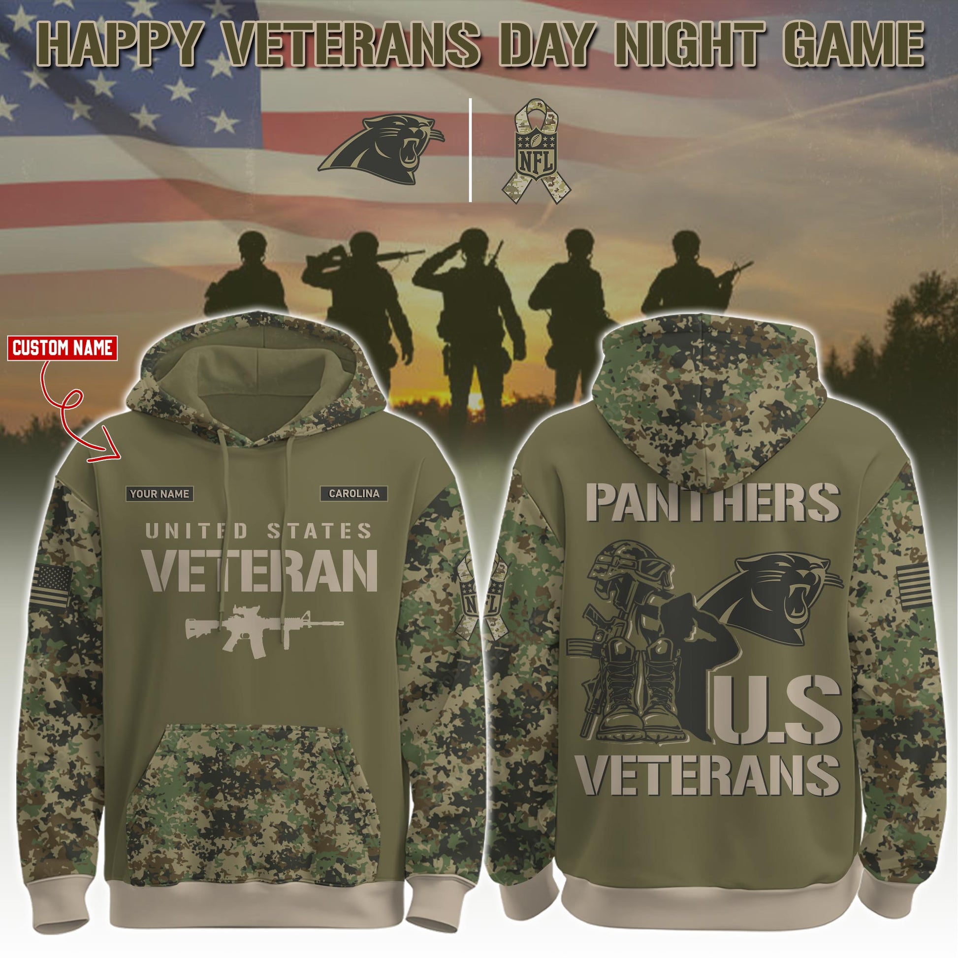 CAR-Veteran Day 2025 Hoodie Limited Edions