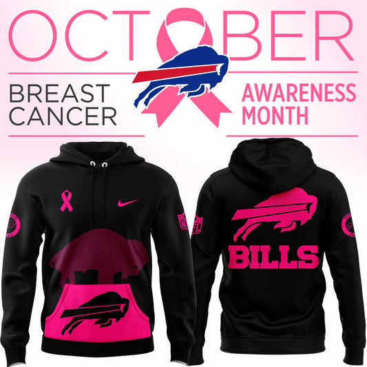 Men’s Black Buffalo Bills 2024 Crucial Catch Club Pullover Hoodie