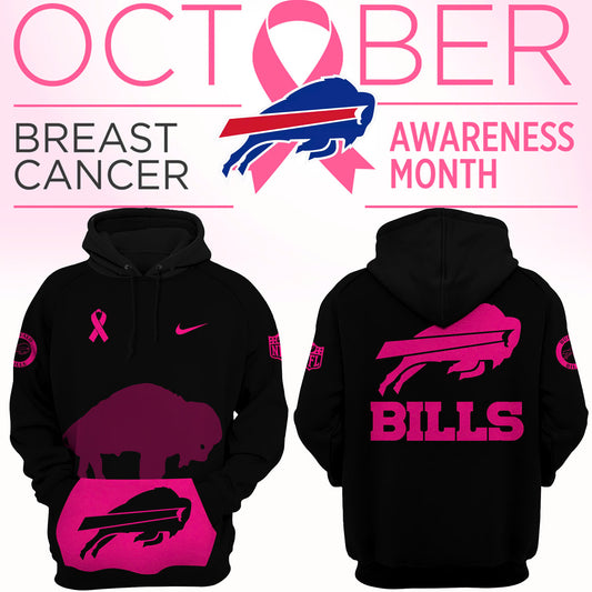 Women’s Black Buffalo Bills 2024 Crucial Catch Club Pullover Hoodie