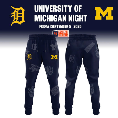 _ Detroit Tigers x Michigan Wolverines Night Game Limited Edition Jersey 2025
