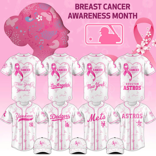 _ MLB x Breast Cancer Awareness Month Limited Edition Jersey 2025.