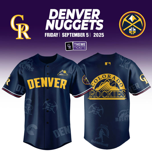 _ Colorado Rockies x Denver Nuggets Night Game 2025 Limited Edition Jersey
