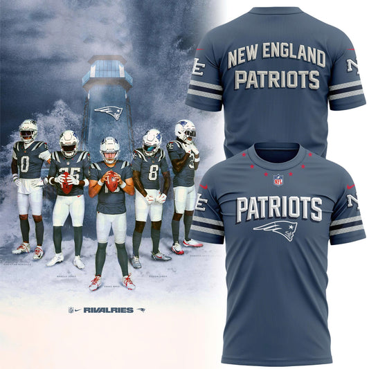 Limited edition New England Patriots T-shirt For fans in 2025!