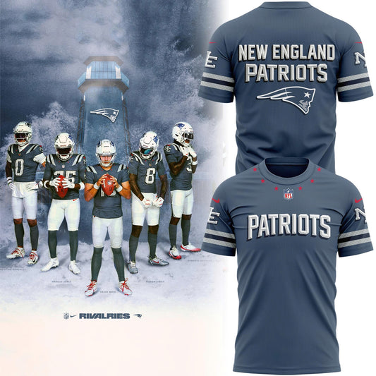 Limited edition New England Patriots T-shirt For fans in 2025!